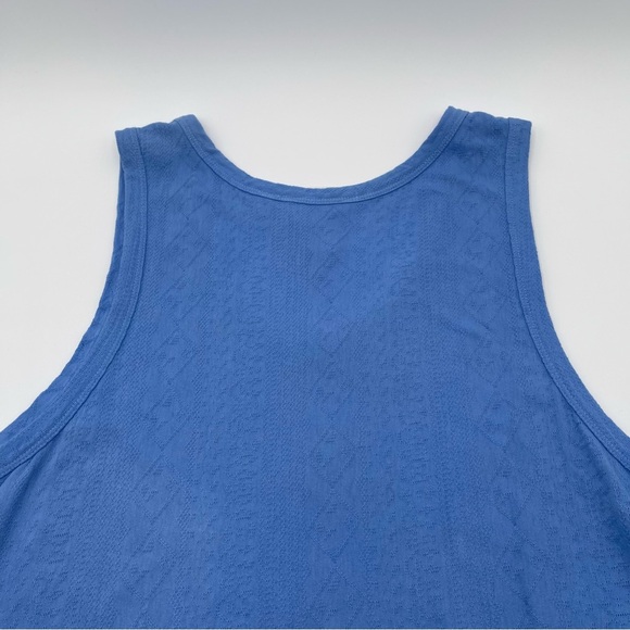 NWT Soft Surroundings Bailey Maxi Dress Blue Bonnet Pockets XL 100% Cotton - Picture 14 of 15